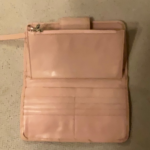 Pale Pink Leather Rudsak Wristlet - Picture 2 of 6